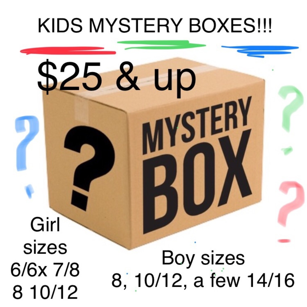 KIDS MYSTERY BOXES!!!